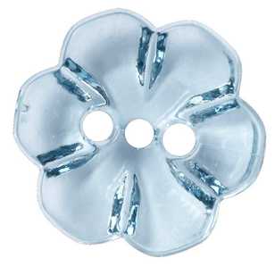Hemline Opaque Periwinkle 20 Button Royal Blue 13 mm