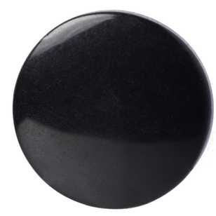 Hemline Opaque Shank 22 Button Black 14 mm