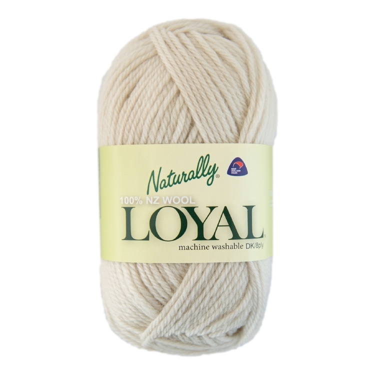 Naturally Loyal DK 8 Ply Yarn Cream