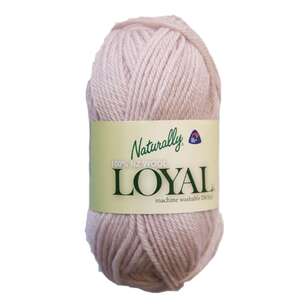 Naturally Loyal Plain 8 Ply Yarn 50 g Dusty Pink 50 g