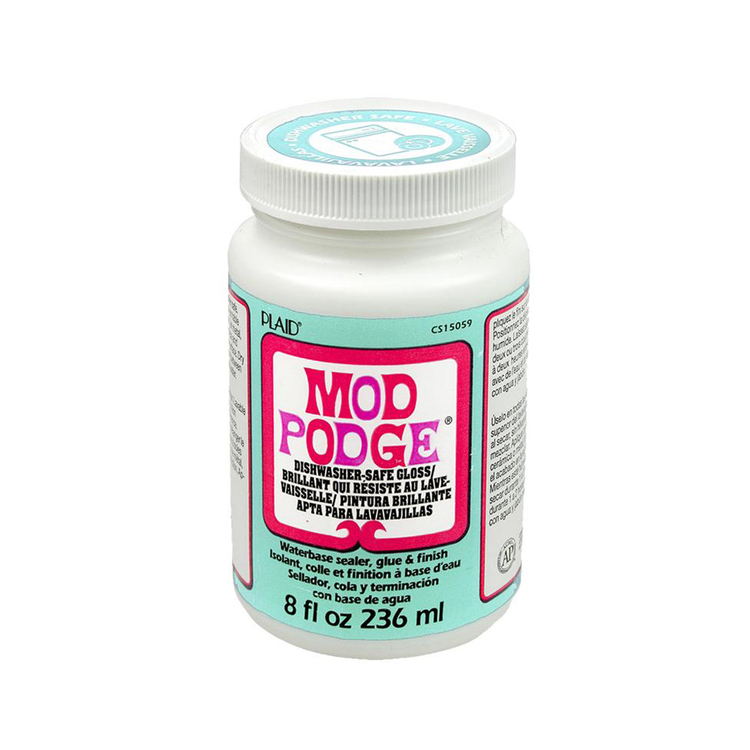 Plaid Mod Podge Dishwasher Safe Gloss