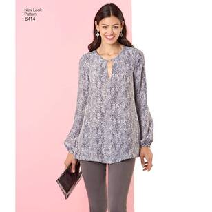 New Look Pattern 6414 Misses' Tunic & Top 8 - 20
