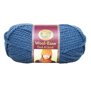 Lion Brand Wool Ease Thick & Quick 170 g Yarn Denim 170 g