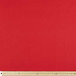 Plain Peak Polar 148 cm Fabric Red