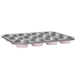 Wiltshire 12 Cup Muffin Pan  Pink