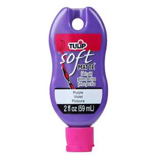 Tulip Soft Fabric Paint Purple 2 oz