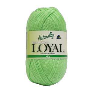 Naturally Loyal Plain 4 Ply Yarn 50 g Green 50 g