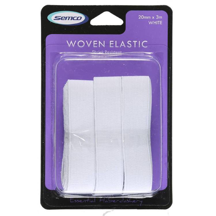 1.5 inch (38mm) White Plush Elastic ,1 1/4 inch(30mm) Soft Elastic Ban