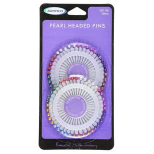 Semco 38mm Pearl Head Pins Multicoloured