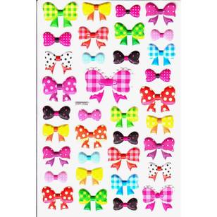 Arbee Bow Soft Eva Sticker Multicoloured