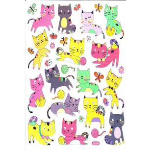 Arbee Cats 2 Sticker Multicoloured