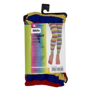 Amscan Mix N Match Footless Tights Rainbow One Size Fits Most