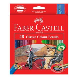 Faber-Castell Classic Colour Pencils 48 Pack Multicoloured