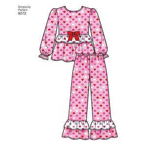 Simplicity Pattern 8272 Sleepwear & Robe