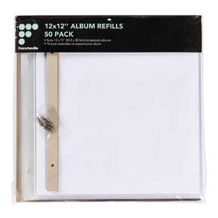 White Photo Album Refills by Recollections