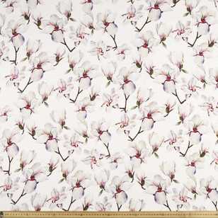 Many Magnolias Printed Rayon Multicoloured 135 cm