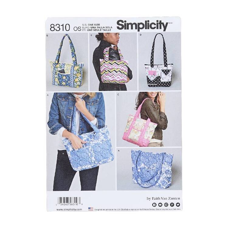 S9618, Tote Bag in Three Sizes