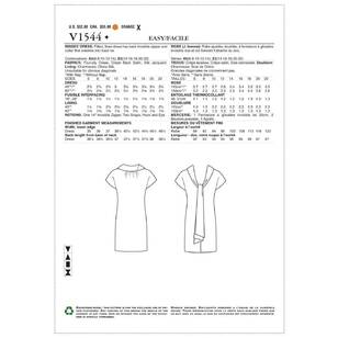 Vogue Pattern V1544 Dress & Tie