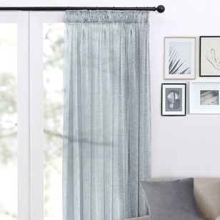 Caprice Verona Pencil Pleat Curtains Seafoam