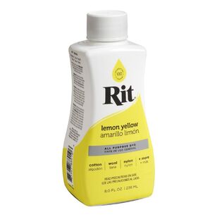 Rit All Purpose Liquid Dye Lemon Yellow 235 mL