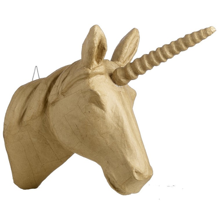 Shamrock Craft Unicorn Head Paper Mache Spotlight Australia