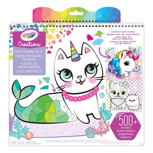 Crayola Creations Sticker By Number Multicoloured