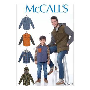 McCall's Pattern M7638 Jackets 3 - 8