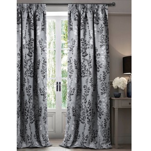 Caprice Melody Triple-weave Pencil Pleat Curtain Pewter