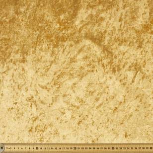 Landry Crushed Velvet Upholstery Mustard 145 cm