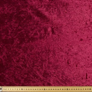 Landry Crushed Velvet Upholstery Shiraz 145 cm
