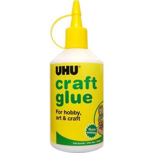 UHU 250 mL PVA Craft Glue White 250 mL
