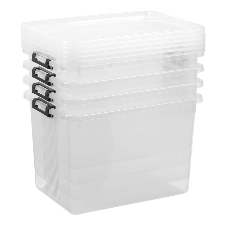 Clear Fridge Storage Container 30cm x 17cm x 9cm