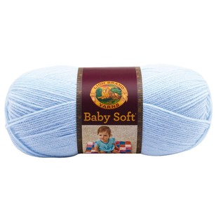 Lionbrand Baby Soft Yarn 105 Little Boy Blue