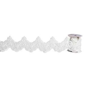 Birch BTS Bridal Lace # 4 Bridal White 90 mm x 1.8 m