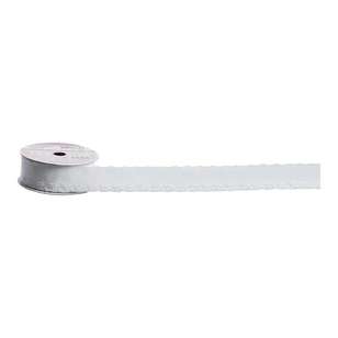 Birch BTS Cambric Lace # 4 White 27 mm x 2.56 m