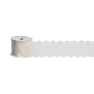 Birch BTS Cambric Lace # 13 Cream 60 mm x 2.56 m