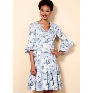 Butterick Pattern B6514 Misses'/Miss Petite Paneled Dress