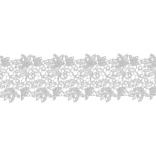 Birch Evening Lace # 3 Antique Silver 75 mm