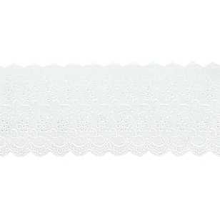 Birch Cambric Lace # 10 White 13.2 cm