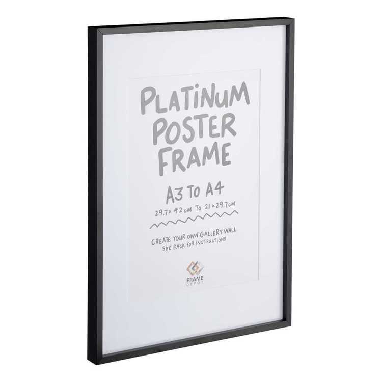 Frame Depot Platinum Metal Poster Frame