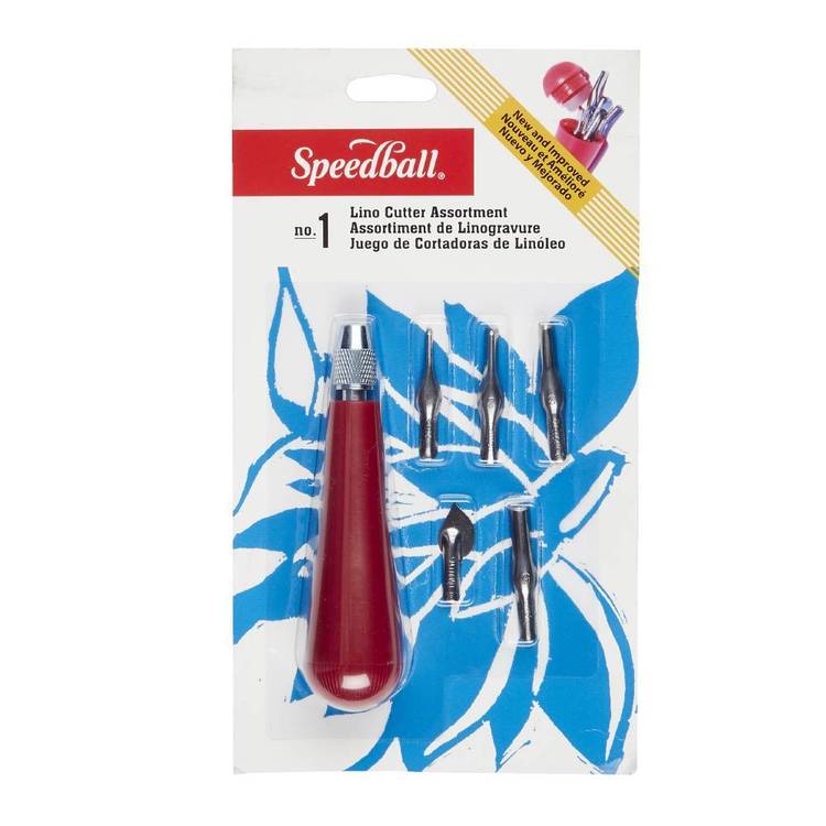 Speedball Lino Cutter Set #1 - Set of 5 – Opus Art Supplies