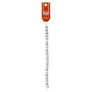 Just Bead It Bicone Bead Strand Clear AB