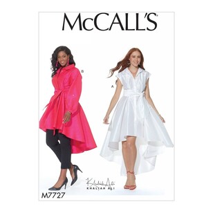 McCall's Pattern M7727 Misses'/Women's Dress