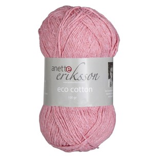 Anette Eriksson Eco Cotton 766 Pink 100 g