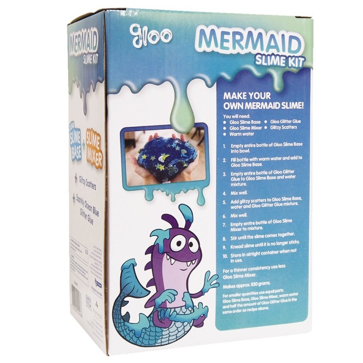 mermaid slime box