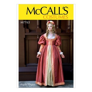 McCall's Pattern M7763 Angela Clayton Misses' Dress And Skirt