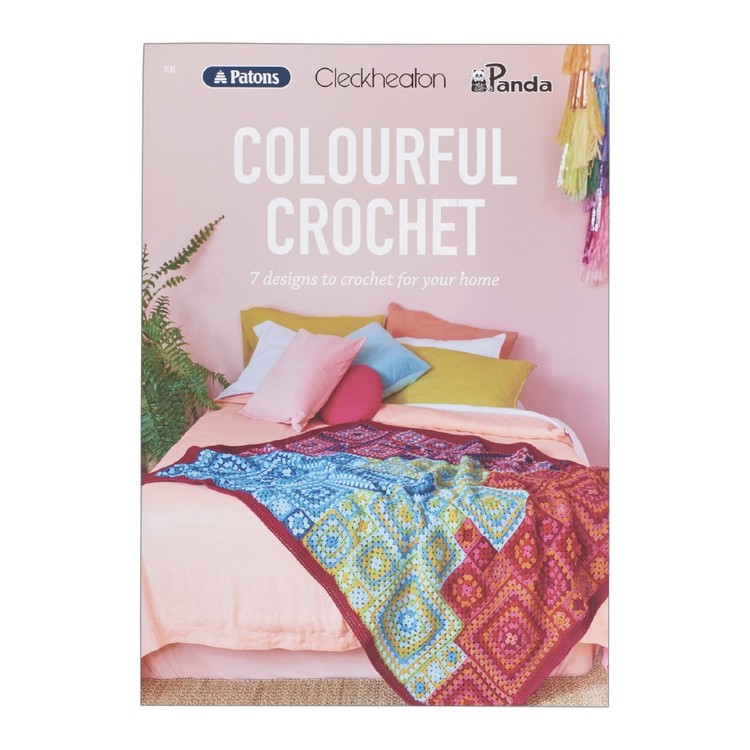 Cleckheaton Colourful Crochet 108 Pattern Book