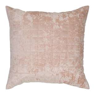 KOO Piper Velvet European Pillowcase Blush European