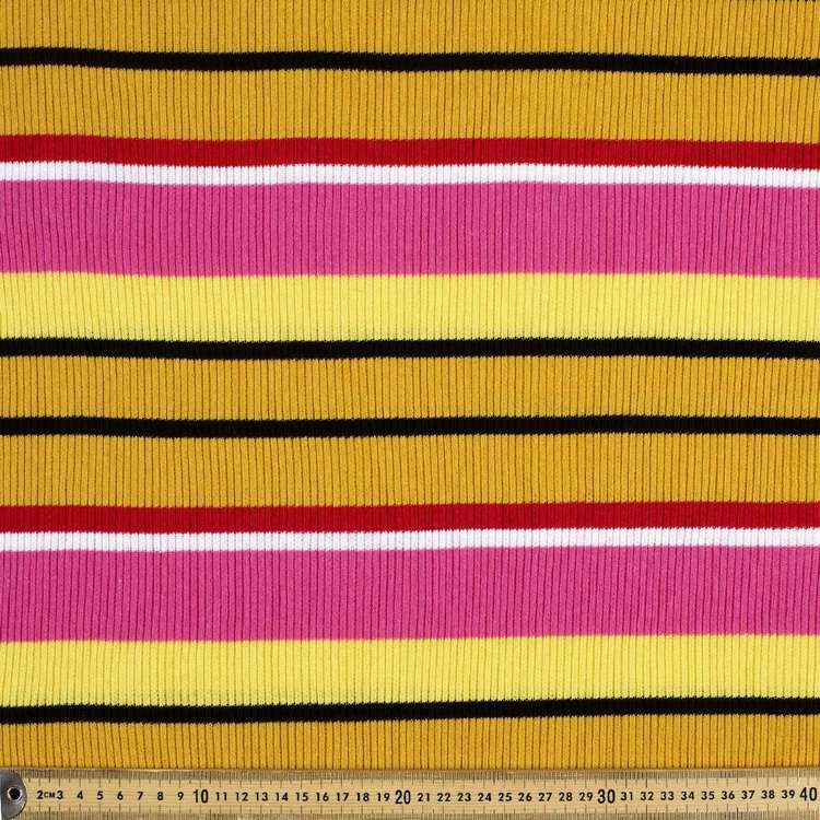 Yarn Dyed Stripe Knit Fabric