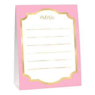 Amscan 1st Birthday Girls Buffet Decorating Kit Pink, White & Gold